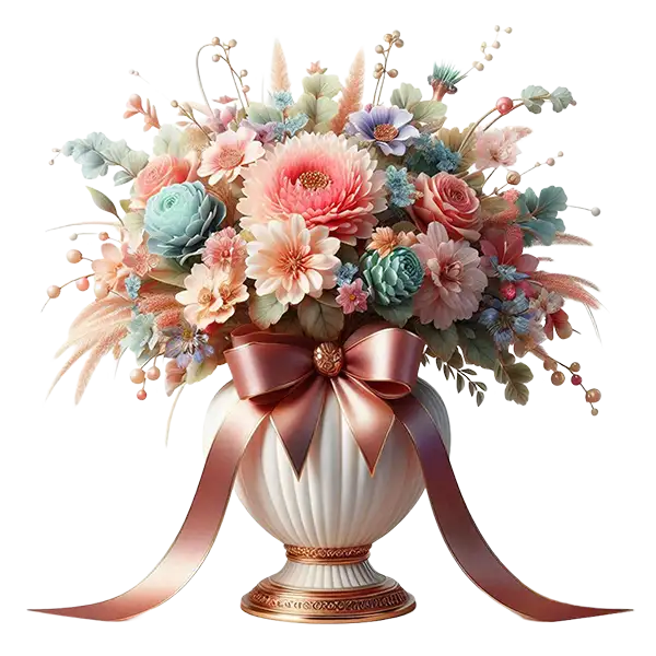 Umelé kvety a dekorácie – banner