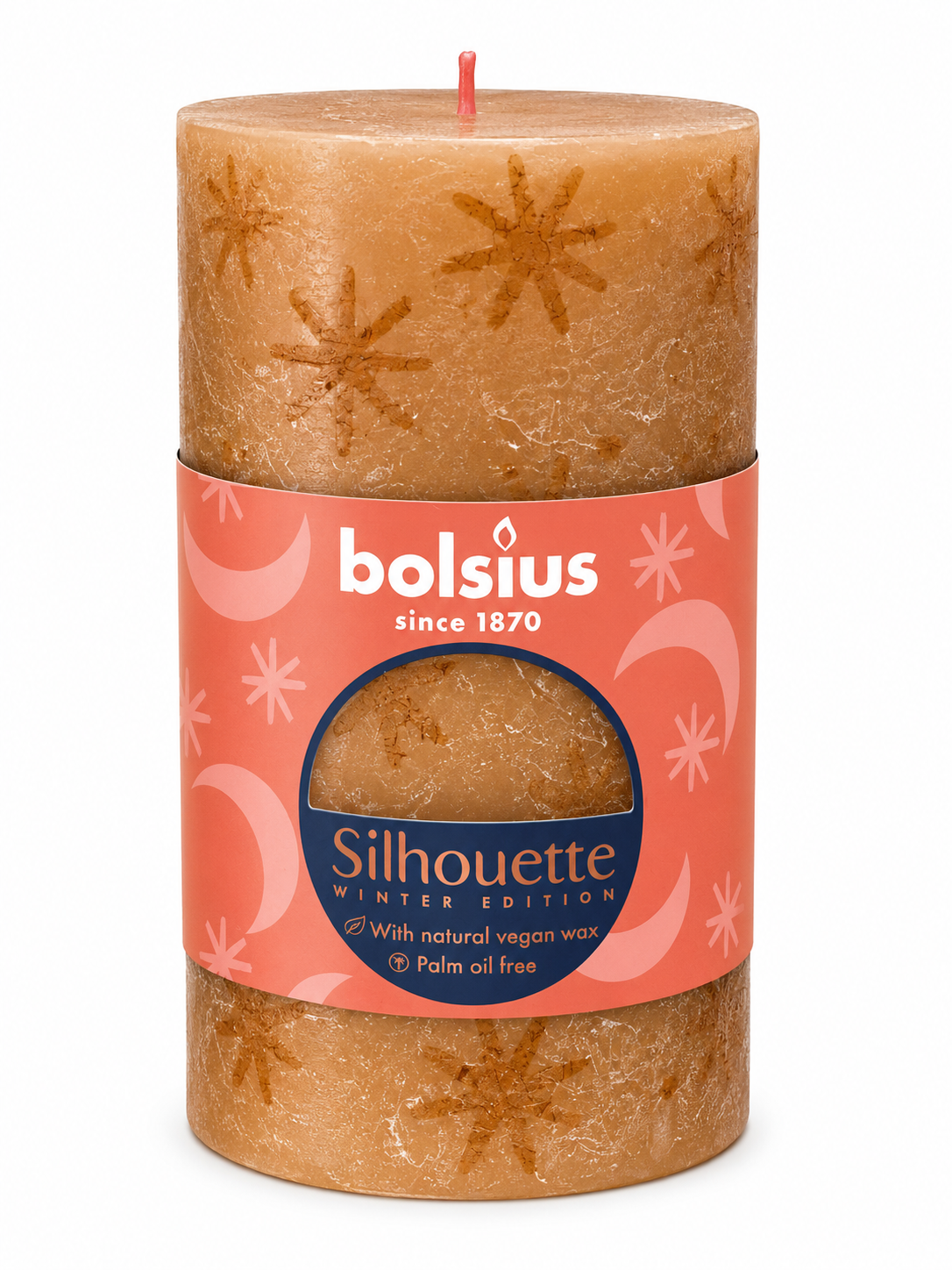 Sviečka Bolsius Silhouette – oranžová