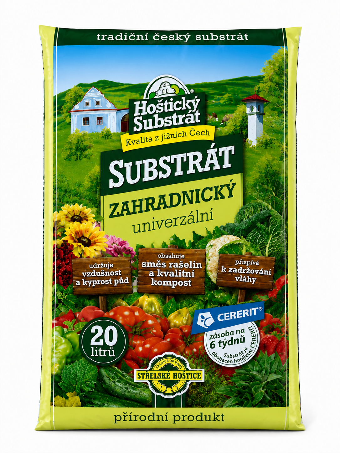 Hoštický univerzálny záhradnícky substrát 20 l