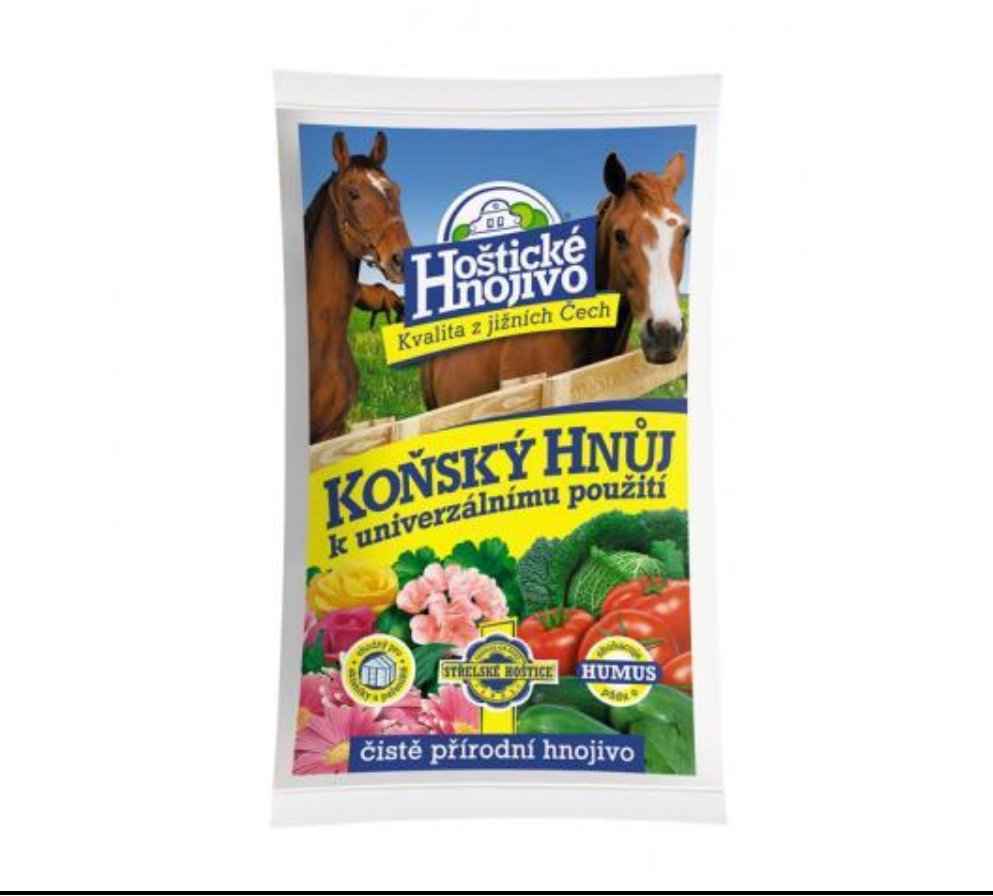 Hoštický konský hnoj 2,5 kg