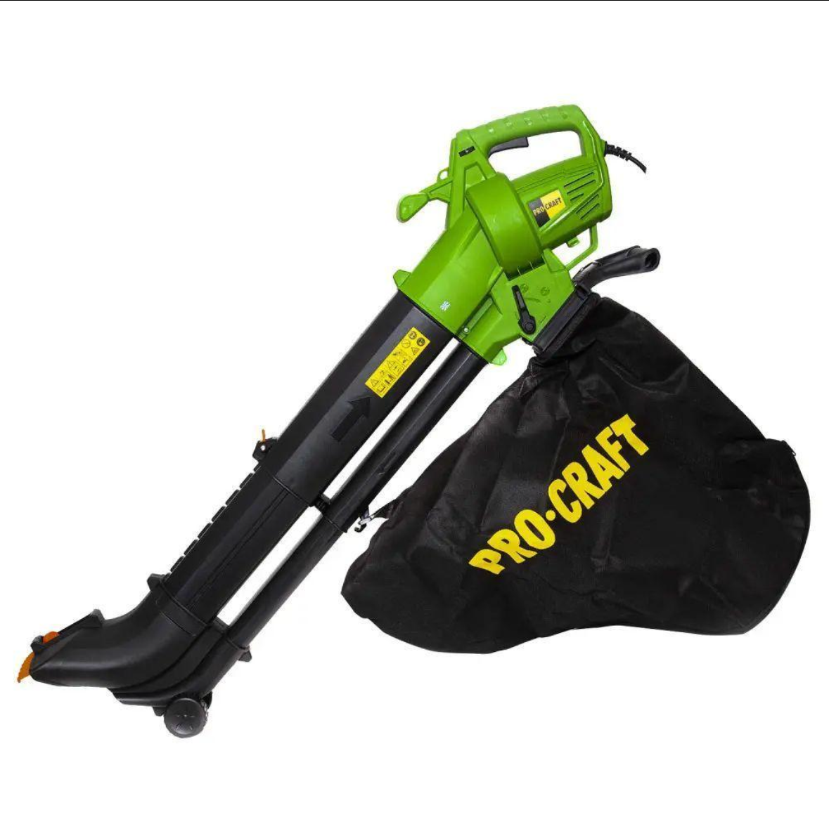 Elektrický vysávač a fukár lístia Procraft