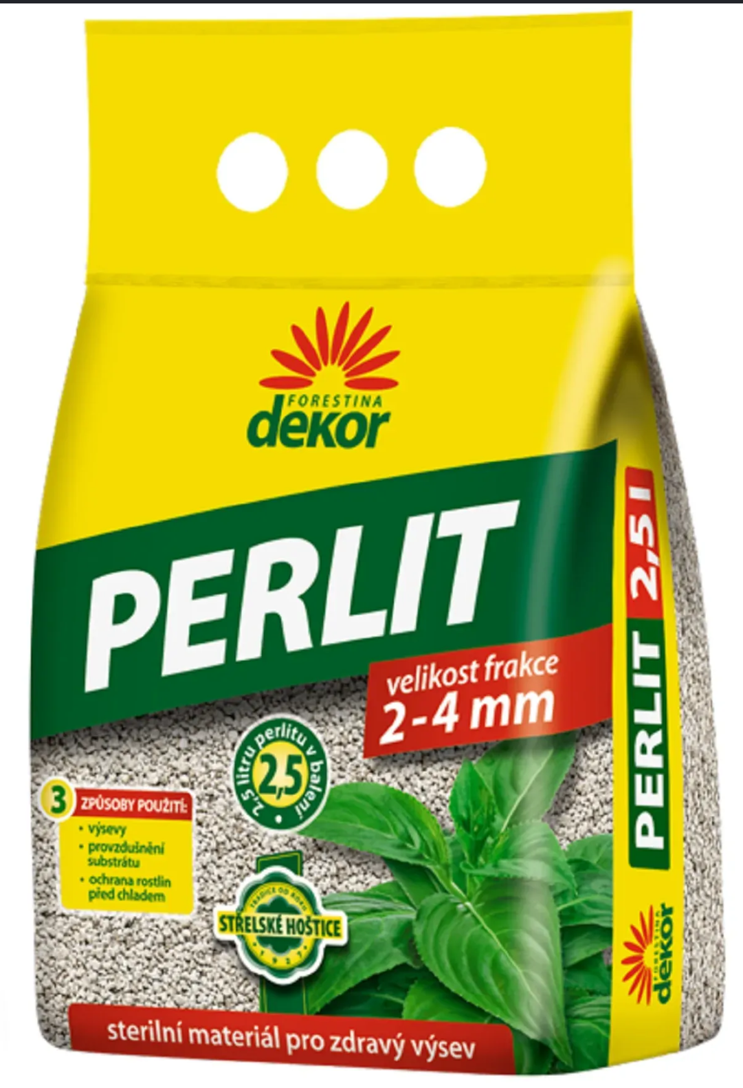 Perlit Dekor 2–4 mm, 2,5 l