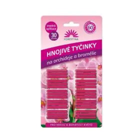 Hnojivé tyčinky Forestina pre orchidey a bromélie
