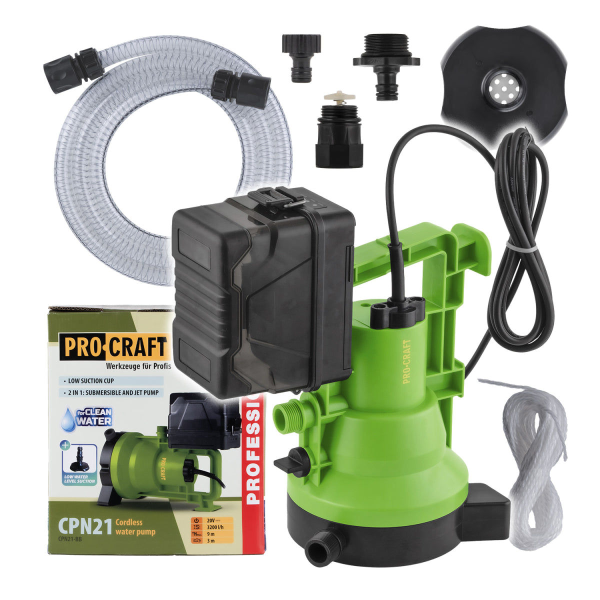 Ponorné čerpadlo Procraft CPN21 – súprava