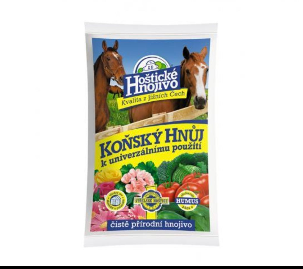 Hoštický konský hnoj 2,5 kg