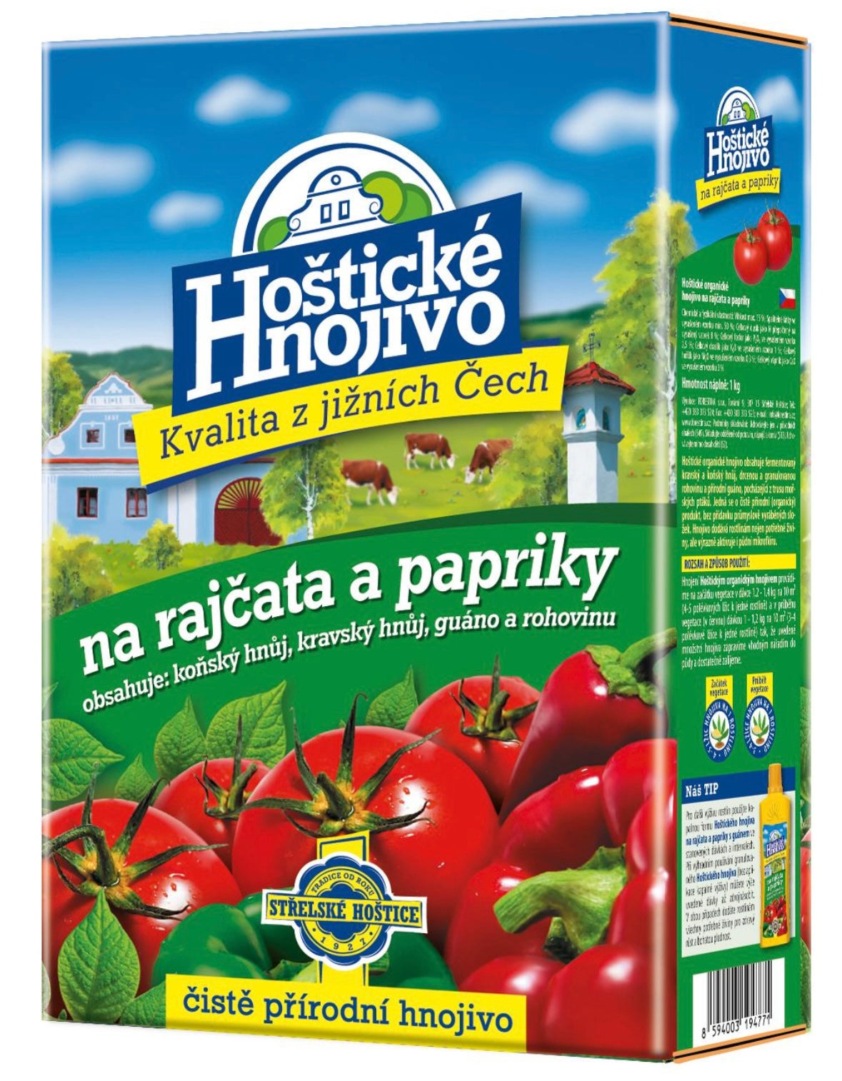 Hoštické hnojivo na paradajky a papriky 1 kg