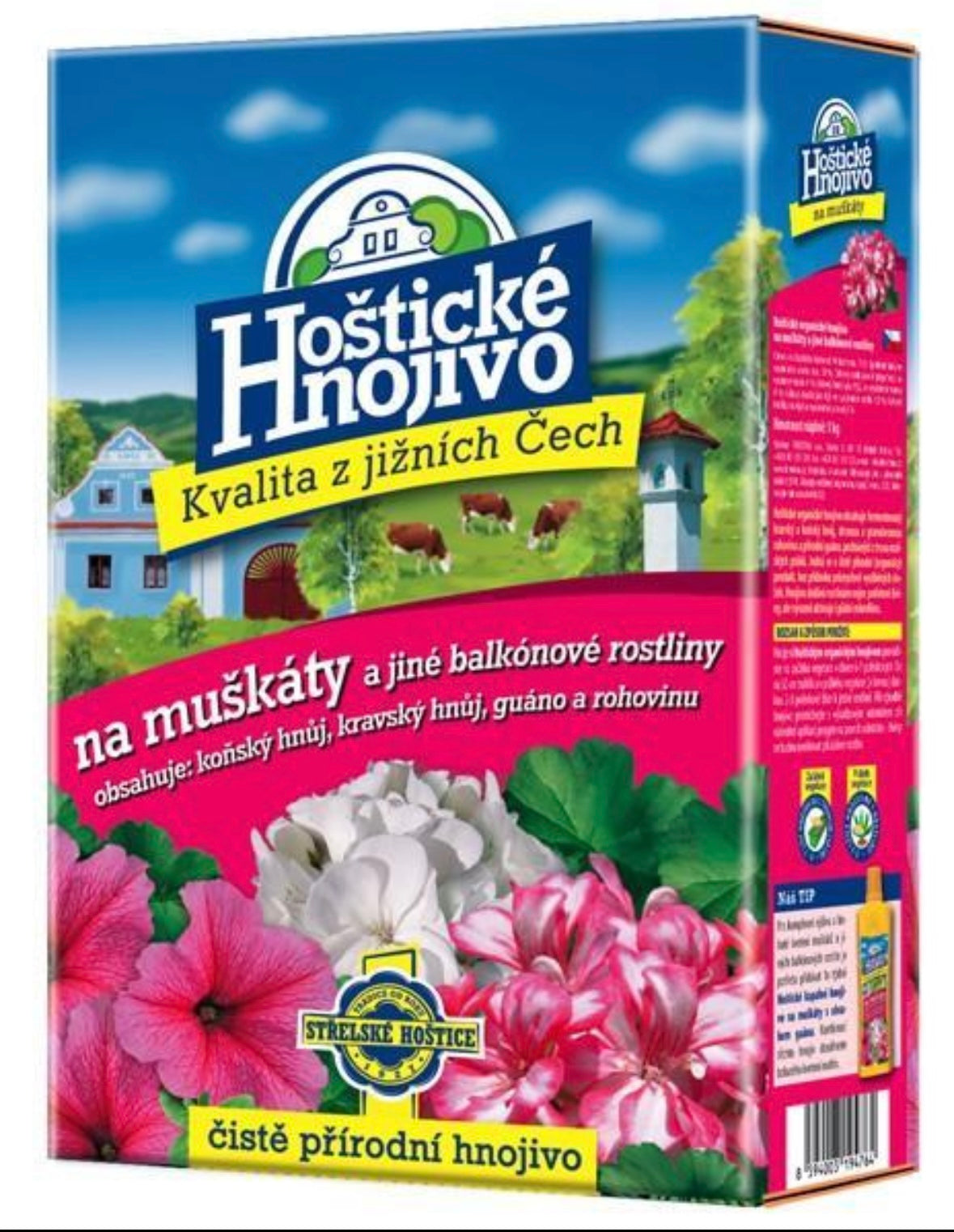 Hoštické hnojivo na muškáty 1 kg