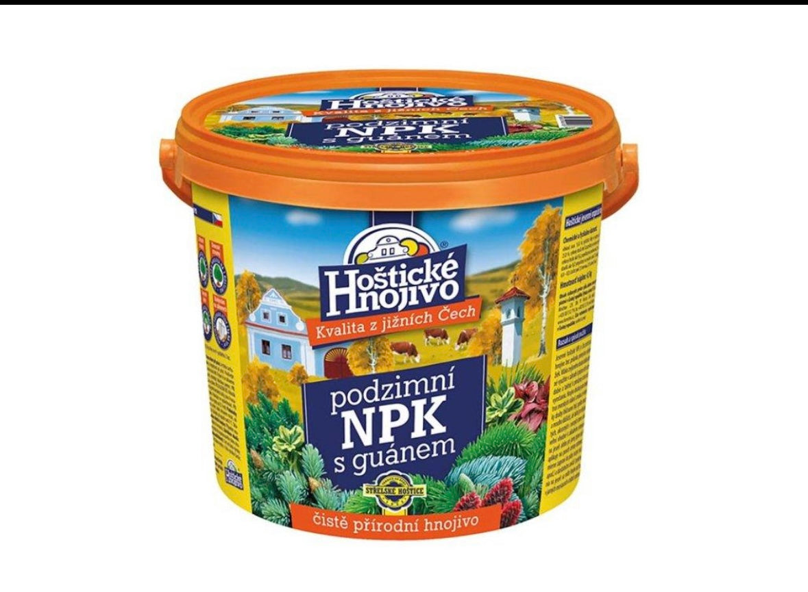 Hoštické jesenné NPK s guánom