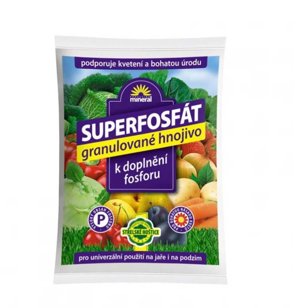Mineral Superfosfát – granulované hnojivo