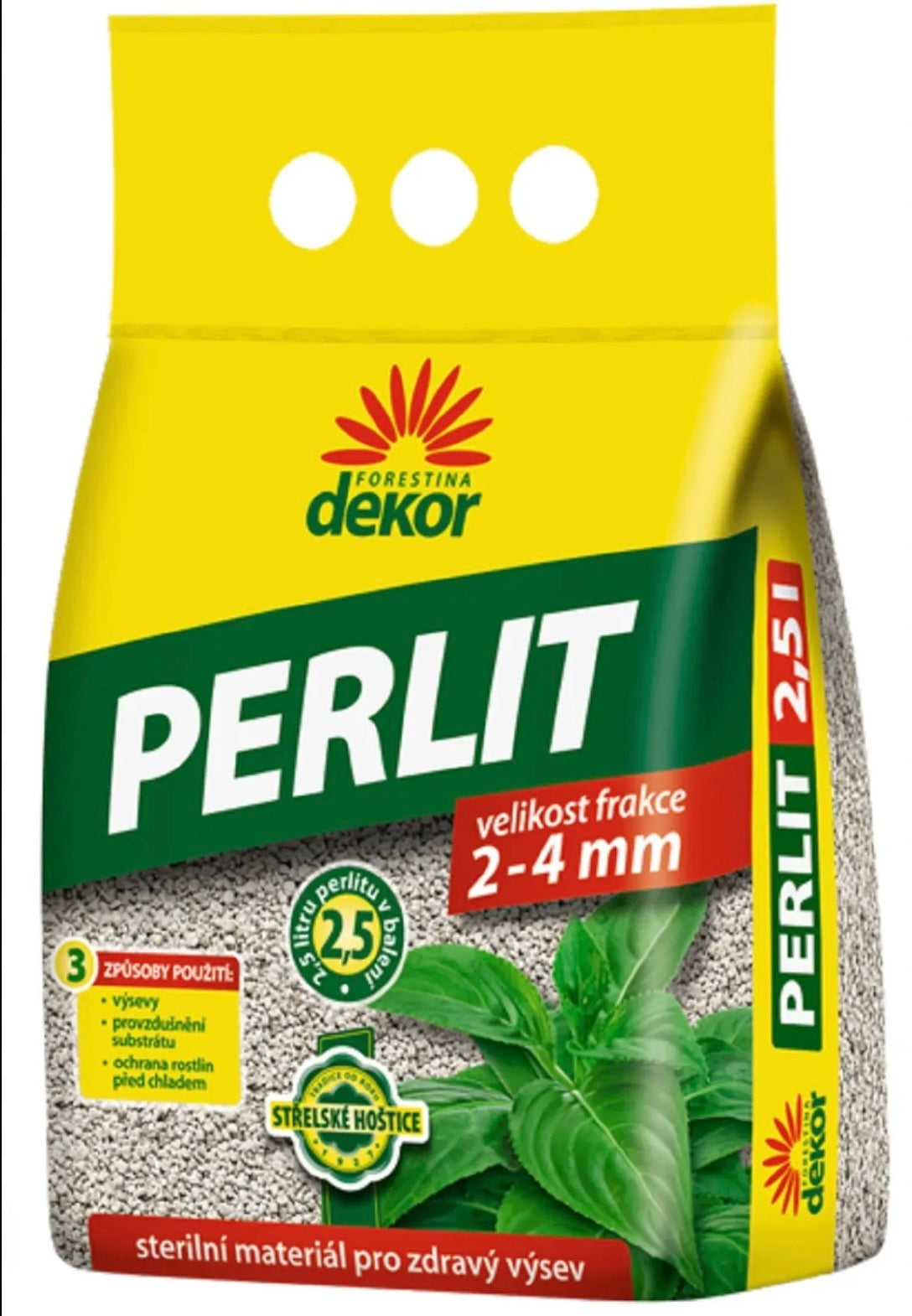 Perlit Dekor 2–4 mm, 2,5 l