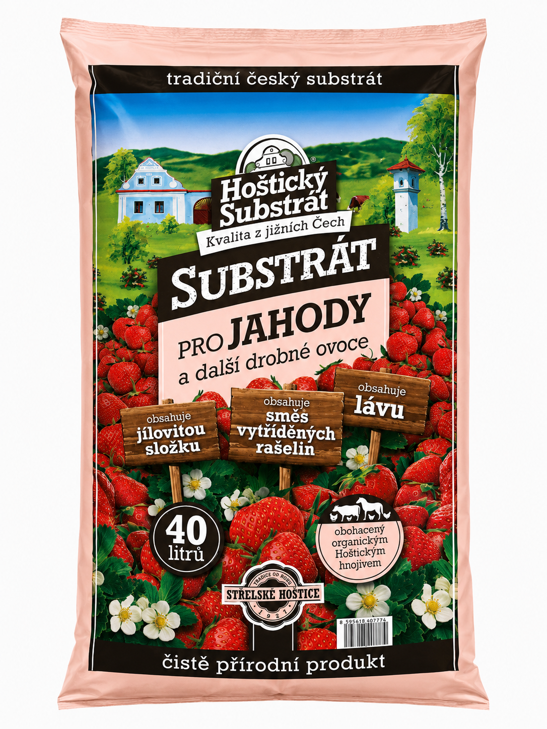 Hoštický substrát pre jahody 40 l