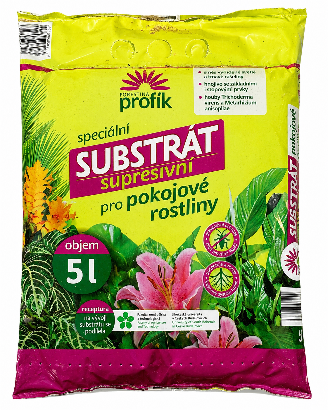 Substrát Profík pre izbové rastliny 5 l