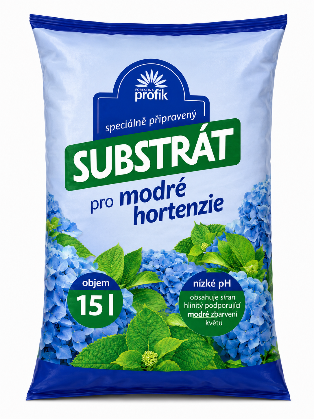 Substrát Profík pre modré hortenzie 15 l