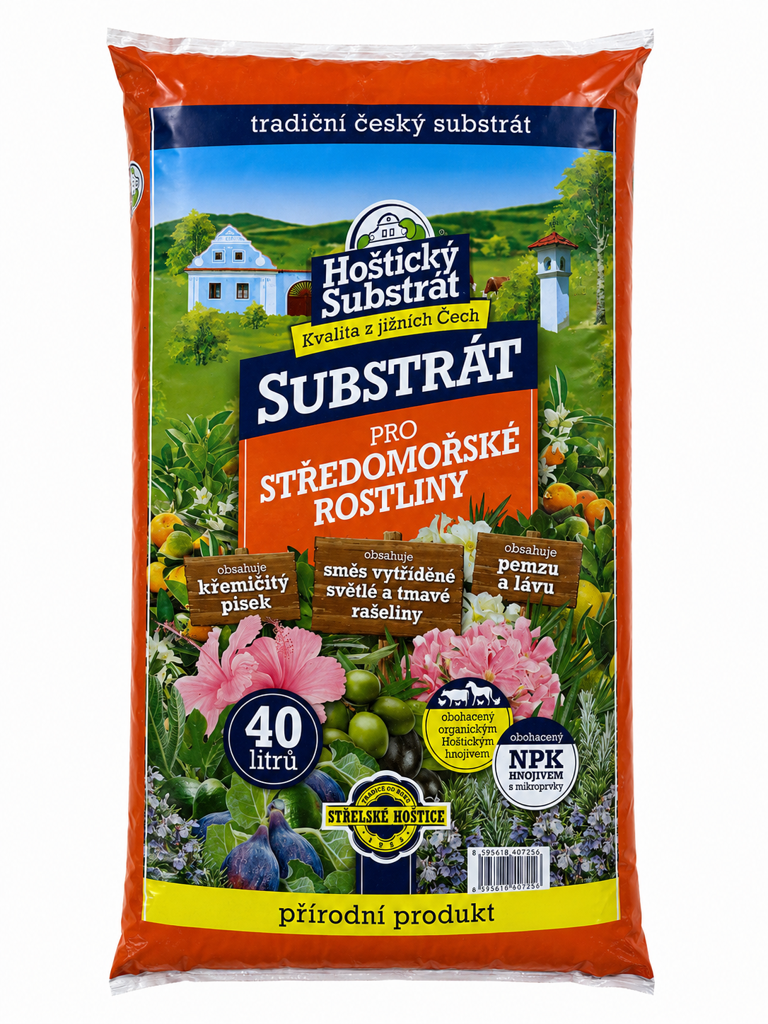 Hoštický substrát pre stredomorské rastliny 40 l