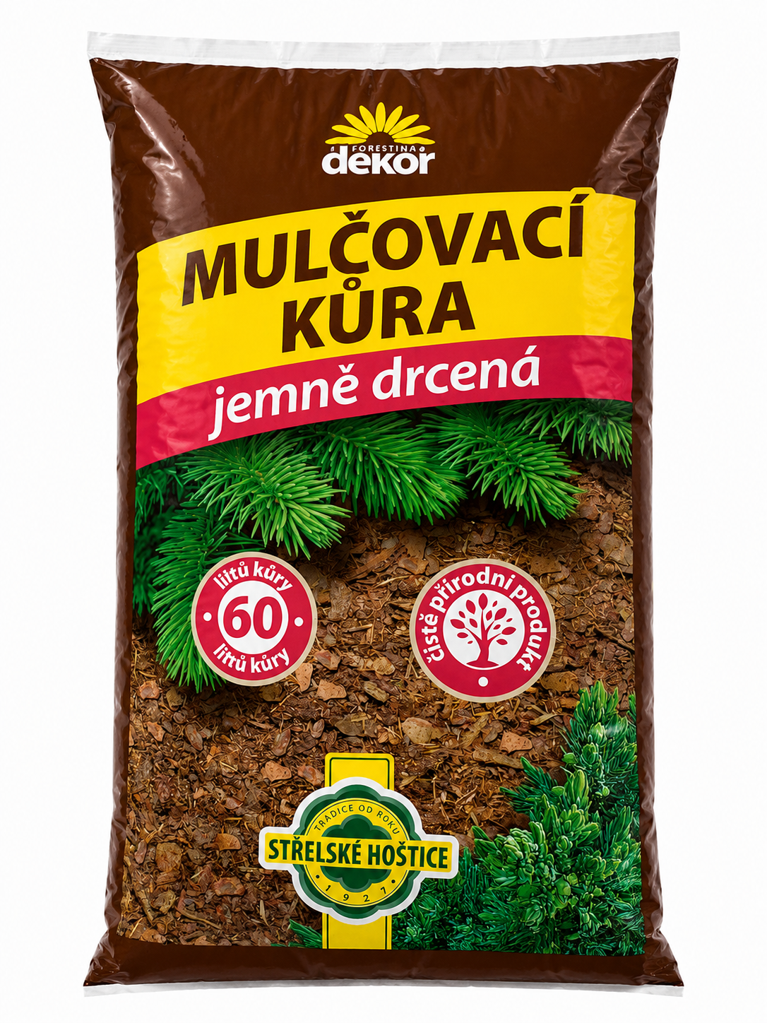 Mulčovacia kôra Dekor jemne drvená 60 l