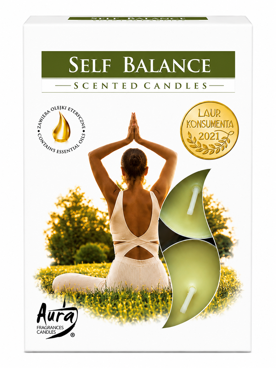 Vonné sviečky Aura Self Balance