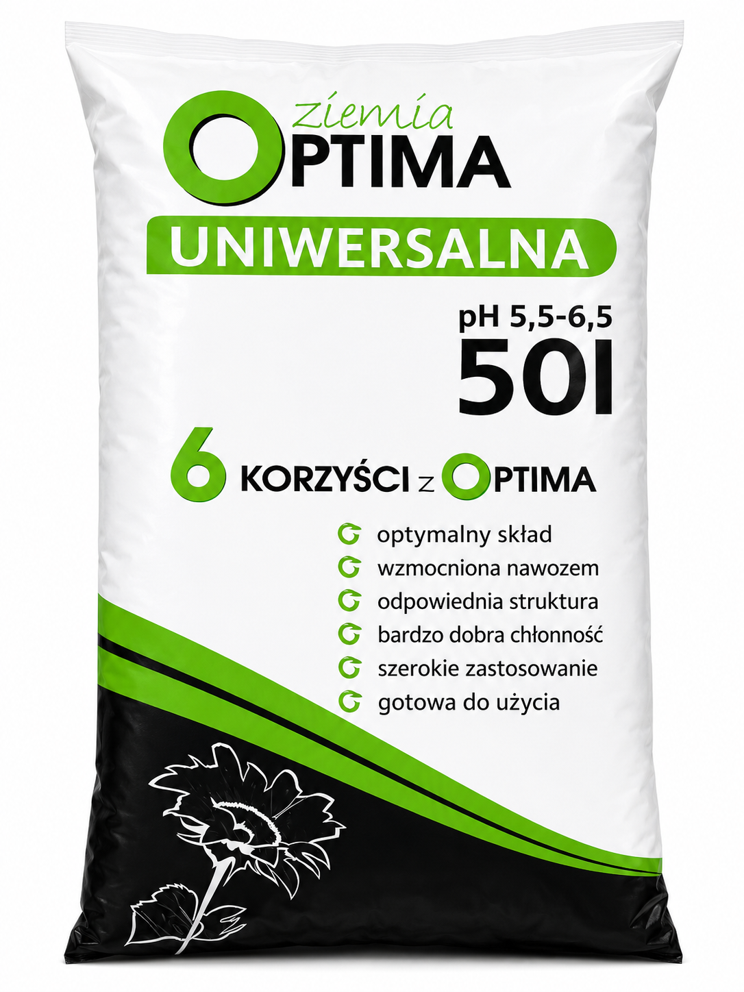 Univerzálny substrát Optima Biovita 50 l