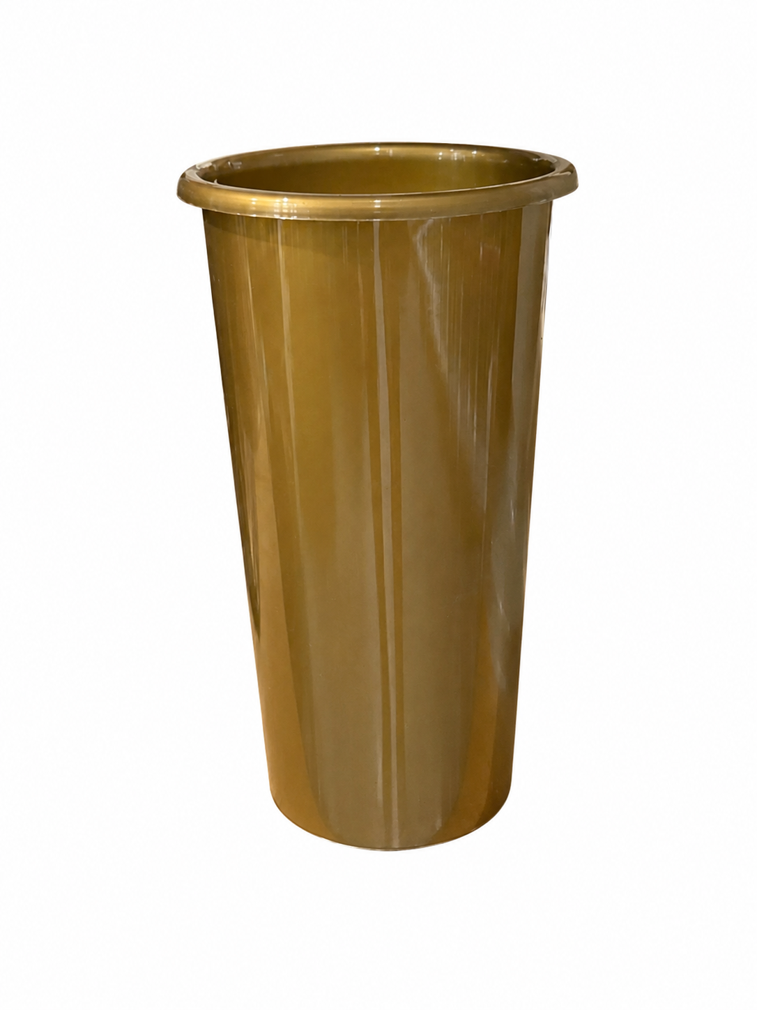Zlatá plastová pietna váza
