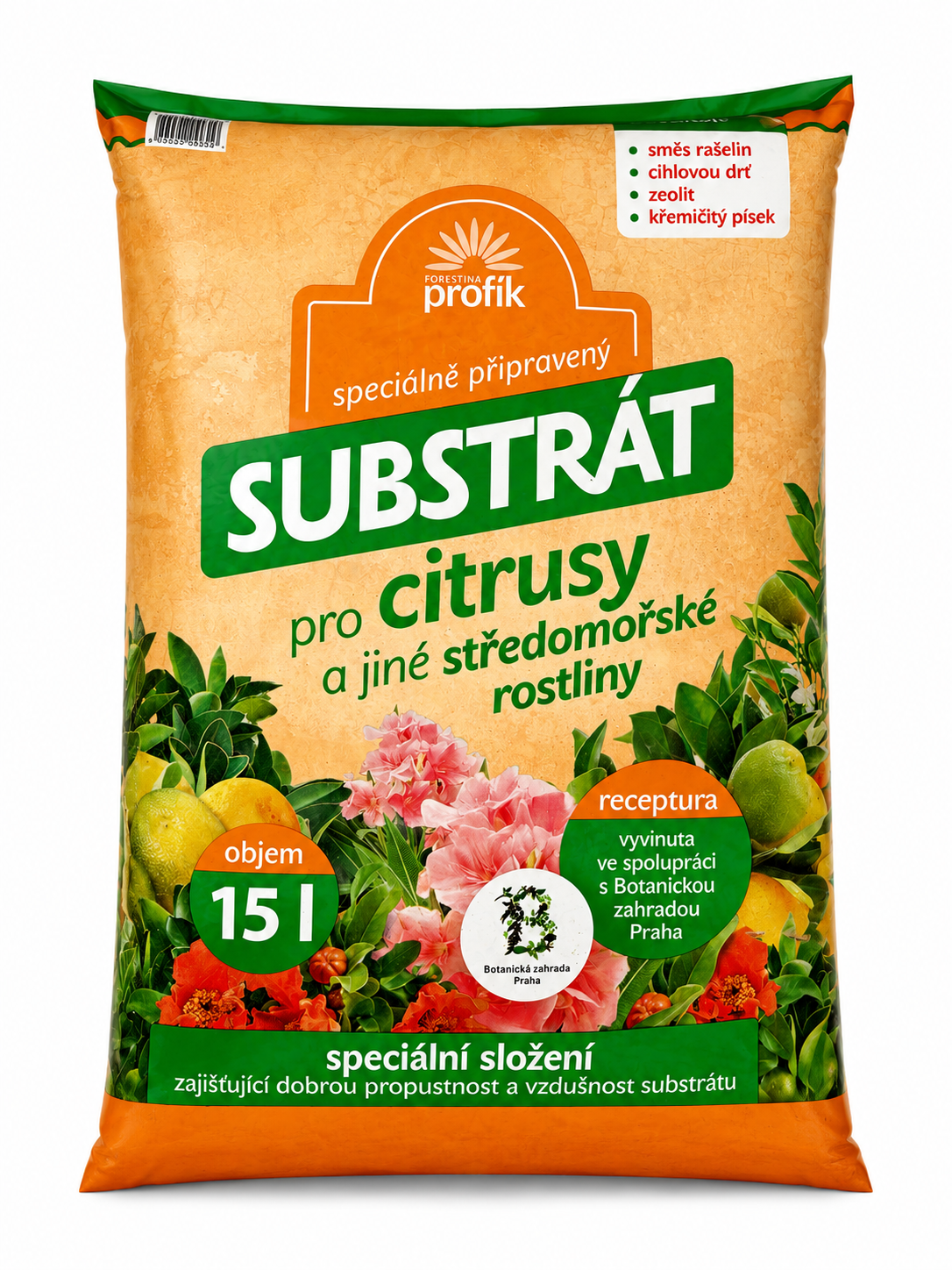Substrát pre citrusy PROFÍK 15 l