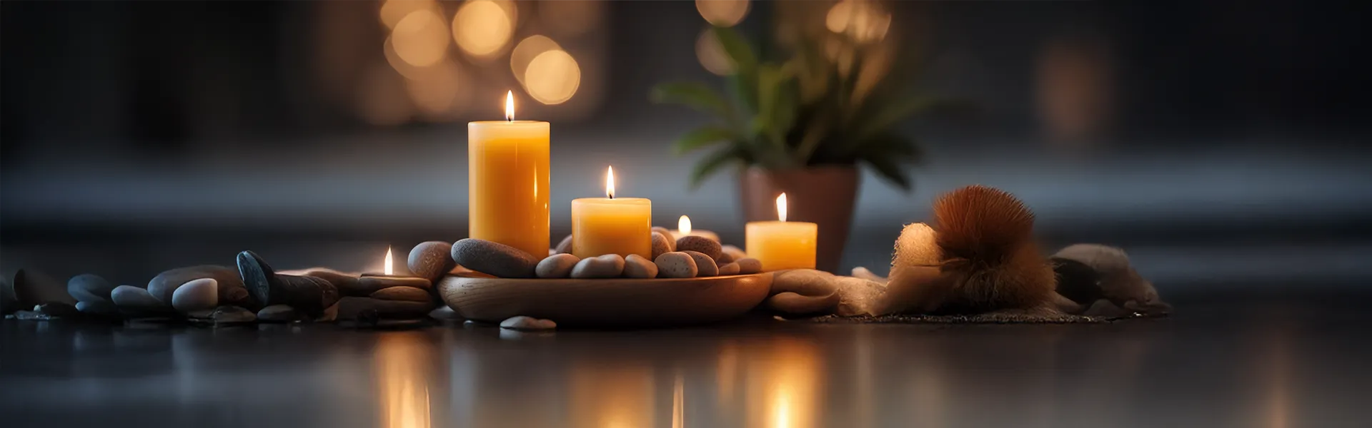 Kahance a sviečky – banner