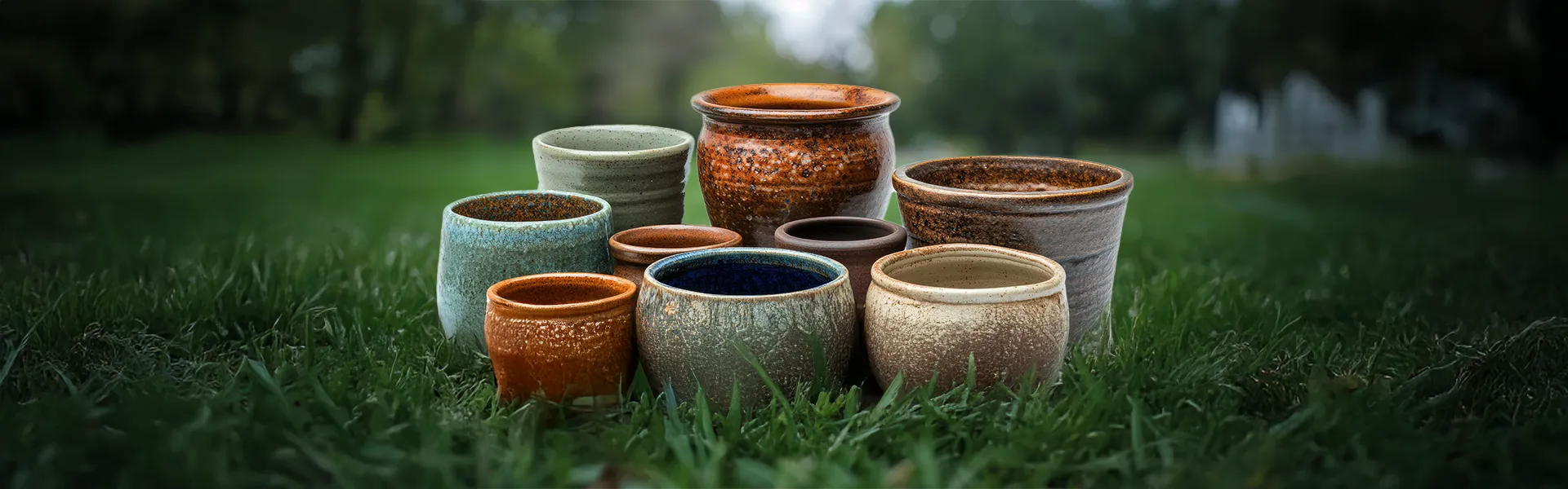 Keramické kvetináče – banner