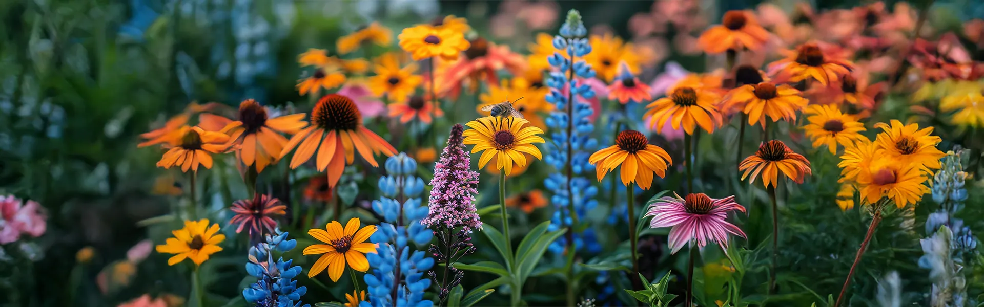 Kvety a bylinky – banner